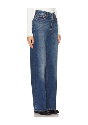 LEVI'S Ribcage Wide Leg Jeans in Blue. Size 25. Also in 24, 26, 27, 28, 29, 30, 31, 32.