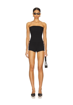 superdown Felina Romper in Black. Size L. Also in M, XL.