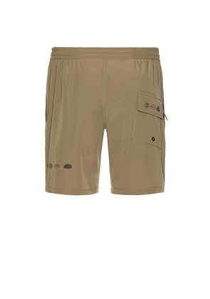 Rivvia Projects Daily Ride Swim Shorts in Army. Size 30. Also in 32, 34.