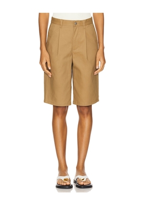 WAO The Pleated Short in Grey. Size 30, 32, 34.
