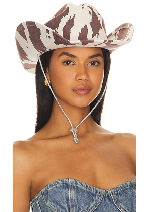 8 Other Reasons Yeehaw Hat in Cream,Chocolate.