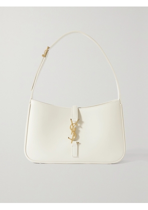 SAINT LAURENT - Le 5 À 7 Leather Shoulder Bag - Cream - One size