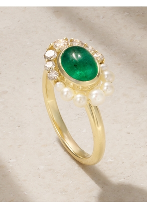 Amrapali London - Navratna 18-karat Gold Multi-stone Ring - 7