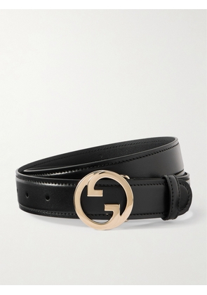 Gucci - Blondie Leather Belt - Black - 60,65,70,75,80,85,90,95,100,105,110,115,120