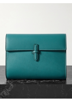Hunting Season - Leather Clutch - Blue - One size