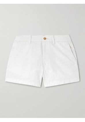 Polo Ralph Lauren - Cotton-twill Shorts - Off-white - US0,US2,US4,US6,US8,US10