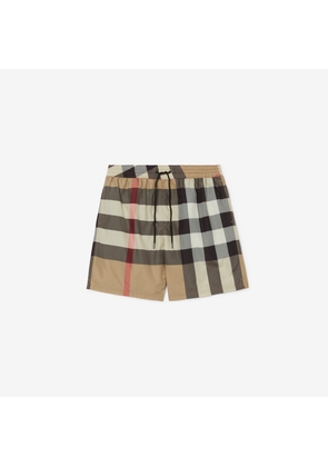 Burberry Check Swim Shorts
