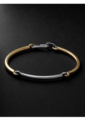 MAOR - The Solstice 18-Karat White and Yellow Gold Bracelet - Men - Gold - M