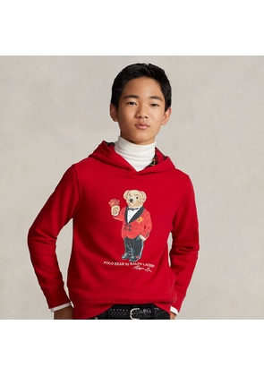 Lunar New Year Polo Bear Fleece Hoodie
