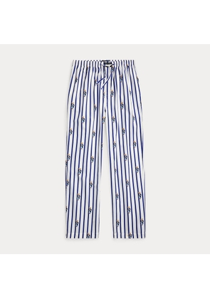 Polo Bear Striped Cotton Pyjama Trouser
