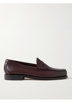 G.H. BASS - Weejuns Heritage Larson Leather Penny Loafers - Men - Brown - UK 5