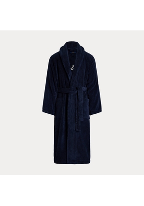 Logo-Embroidered Cotton Terry Robe