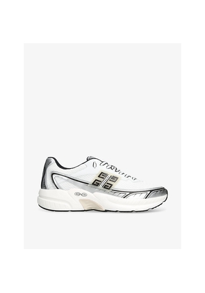 Mens Givenchy Nfnty-52 Leather, Fabric and Rubber Low-Top Trainers