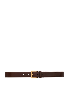 Saint Laurent Calfskin Vadim Belt
