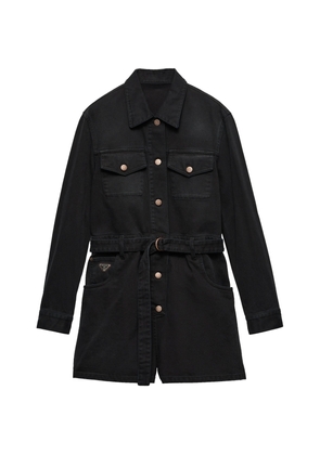 Prada Short Denim Jumpsuit
