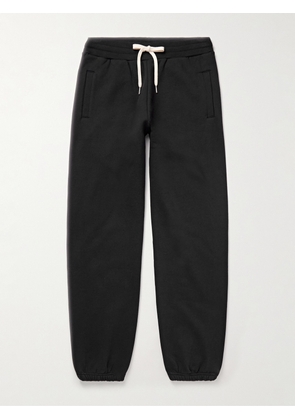 John Elliott - Capricorn Tapered Cotton-Jersey Sweatpants - Men - Black - S