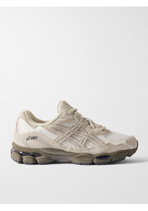 Asics - GEL-NYC Mesh and Suede Sneakers - Men - Neutrals - UK 6
