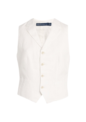 Polo Ralph Lauren Linen-Cotton Waistcoat