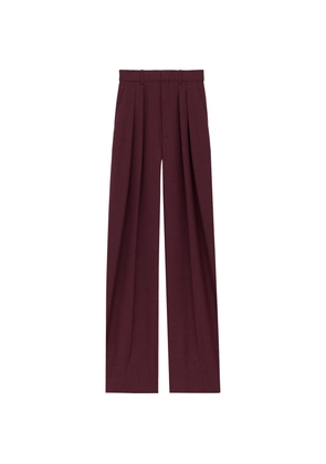 Saint Laurent Wool Tailored Trousers