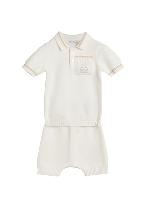 Brunello Cucinelli Cotton Bernie Polo Shirt and Shorts Set