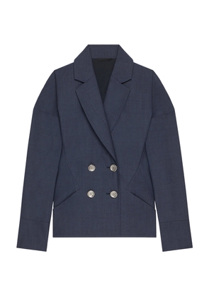 Givenchy Wool Double-Breasted Slim Blazer