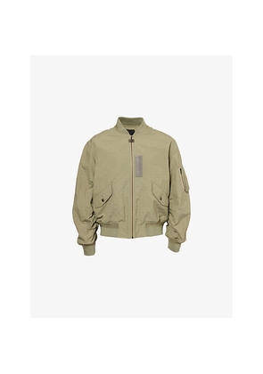 Mens Givenchy 4g-Embossed Regular-Fit Woven Bomber Jacket