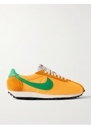 Nike - LD-1000 Leather and Suede-Trimmed Mesh Sneakers - Men - Yellow - US 6