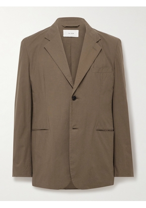 The Row - Ritchie Slim-Fit Unstructured Cotton Suit Jacket - Men - Brown - UK/US 36