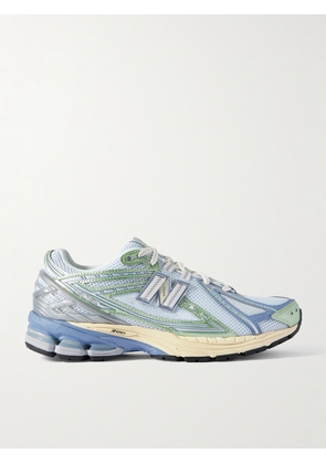 New Balance - 1906R Mesh and Leather Sneakers - Men - Blue - UK 6.5