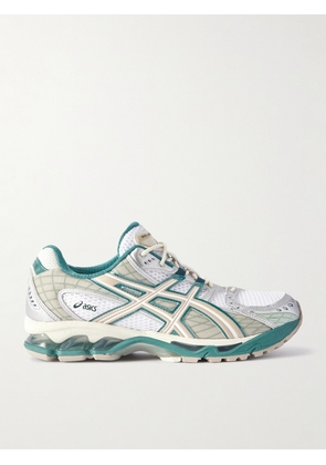 Asics - GEL-NIMBUS 10.1 Rubber-Trimmed Mesh and Ripstop Sneakers - Men - White - UK 6