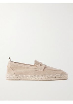 Castañer - Nacho Washed-Canvas Espadrilles - Men - Neutrals - EU 39