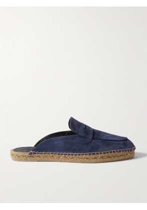 Castañer - Nando Suede Backless Espadrilles - Men - Blue - EU 39