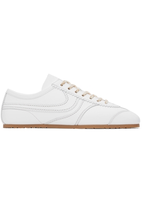 Dries Van Noten White Leather Sneakers