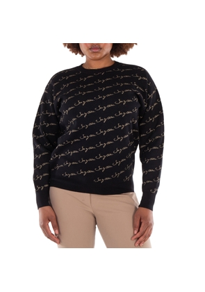 See By Chloe Metallic Logo Knit Sweater