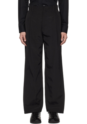 lesugiatelier Black Work Trousers