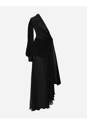 Dolce & Gabbana Abito - Woman Dresses Black Silk 36