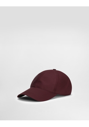 Dolce & Gabbana Baseball Cap With Logo - Man Hats And Gloves Burgundy 58