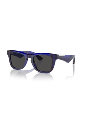 Burberry Dark Grey Square Unisex Sunglasses BE4426FF 411487