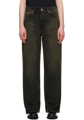 OUR LEGACY Black Full Cut Jeans