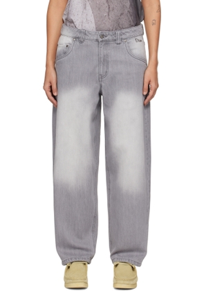 Dime Gray Classic Baggy Jeans
