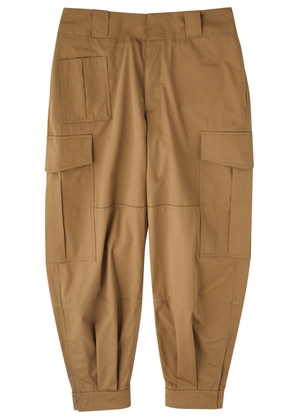 Alexander Mcqueen Cotton Cargo Trousers - Camel - 50 (IT50 / L)