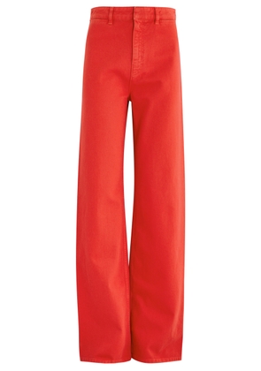 Petar Petrov Dream Lover Straight-leg Jeans - Red - M (UK12 / M)