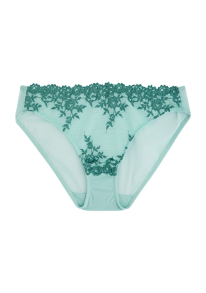 Wacoal Embrace Lace Briefs - Blue - L (UK14 / L)