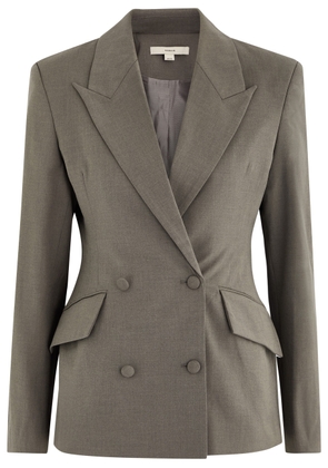 Remain BY Birger Christensen Twill Blazer - Grey - 44 (UK16 / XL)