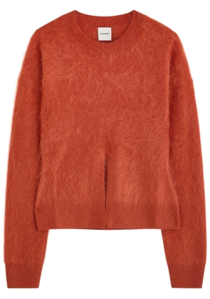 Nanushka Kloe Brushed Cashmere Jumper - Red - M (UK12 / M)