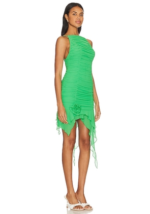 Lovers and Friends Adelaide Mini Dress in Green. Size S. Also in M, XL, XS, XXS.