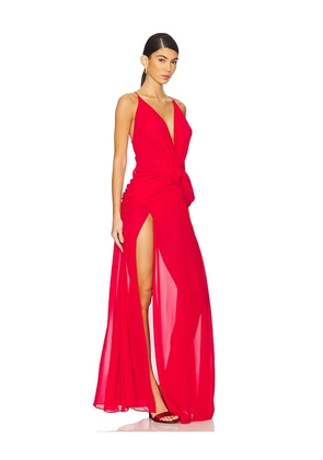 NBD Colette Gown in Red. Size M. Also in L, S, XS, XXS.