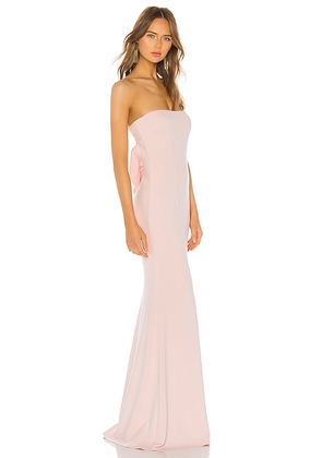 Katie May Mary Kate Gown in Blush. Size L. Also in 12, 8, M, S, XL, XS, XXL.
