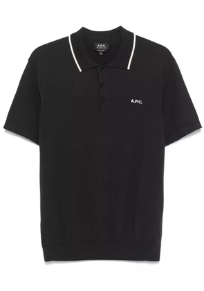 A.P.C. Flynn polo shirt - Black