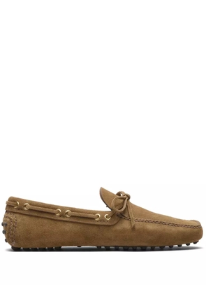 Car Shoe suede driving shoes - Brown